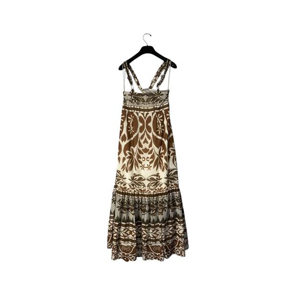 Anthropologie Vineet Bahl Printed Halter Keyhole  Maxi Dress Size XS BNWT - Picture 2 of 14